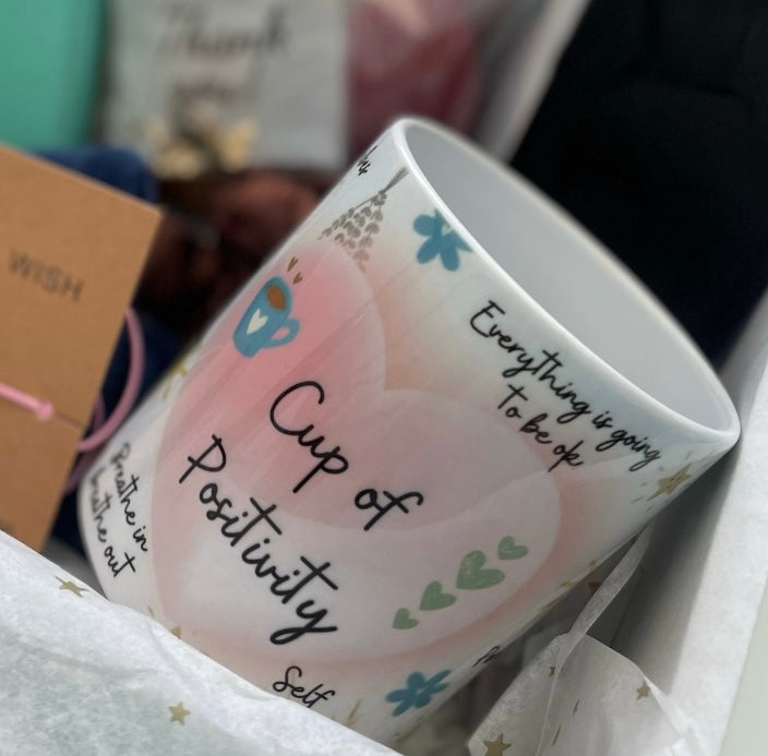 Cup of positivity mug