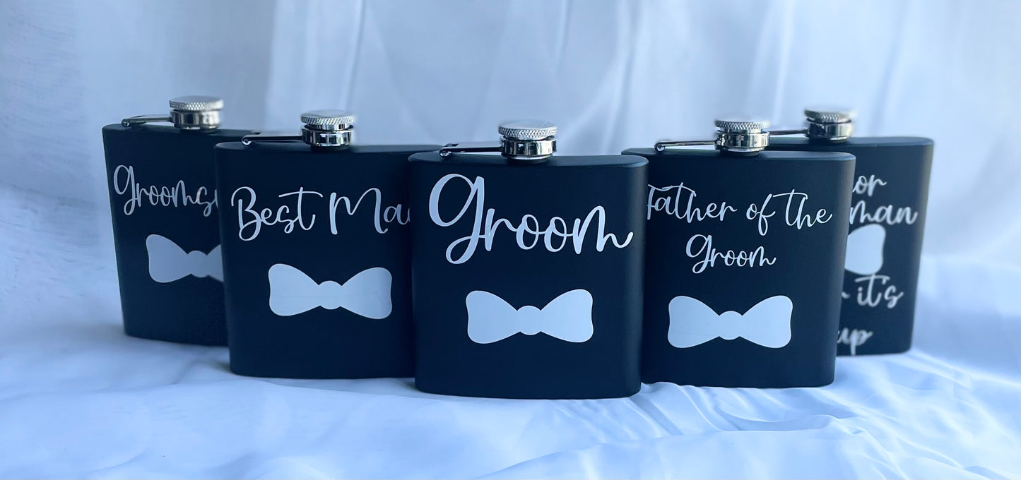 Gold Groomsmen Party Gift Box