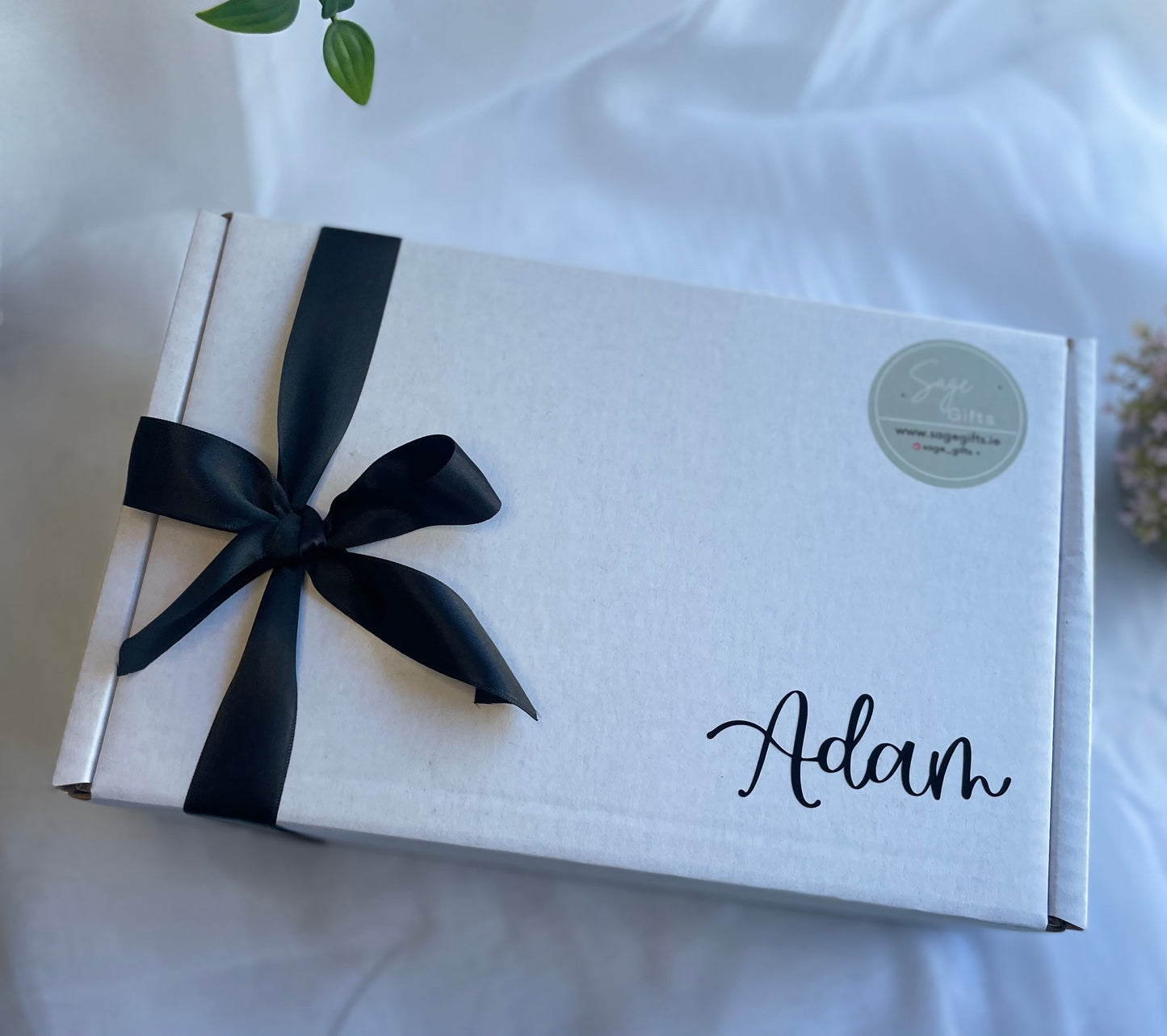 Silver Groomsmen Party Gift box